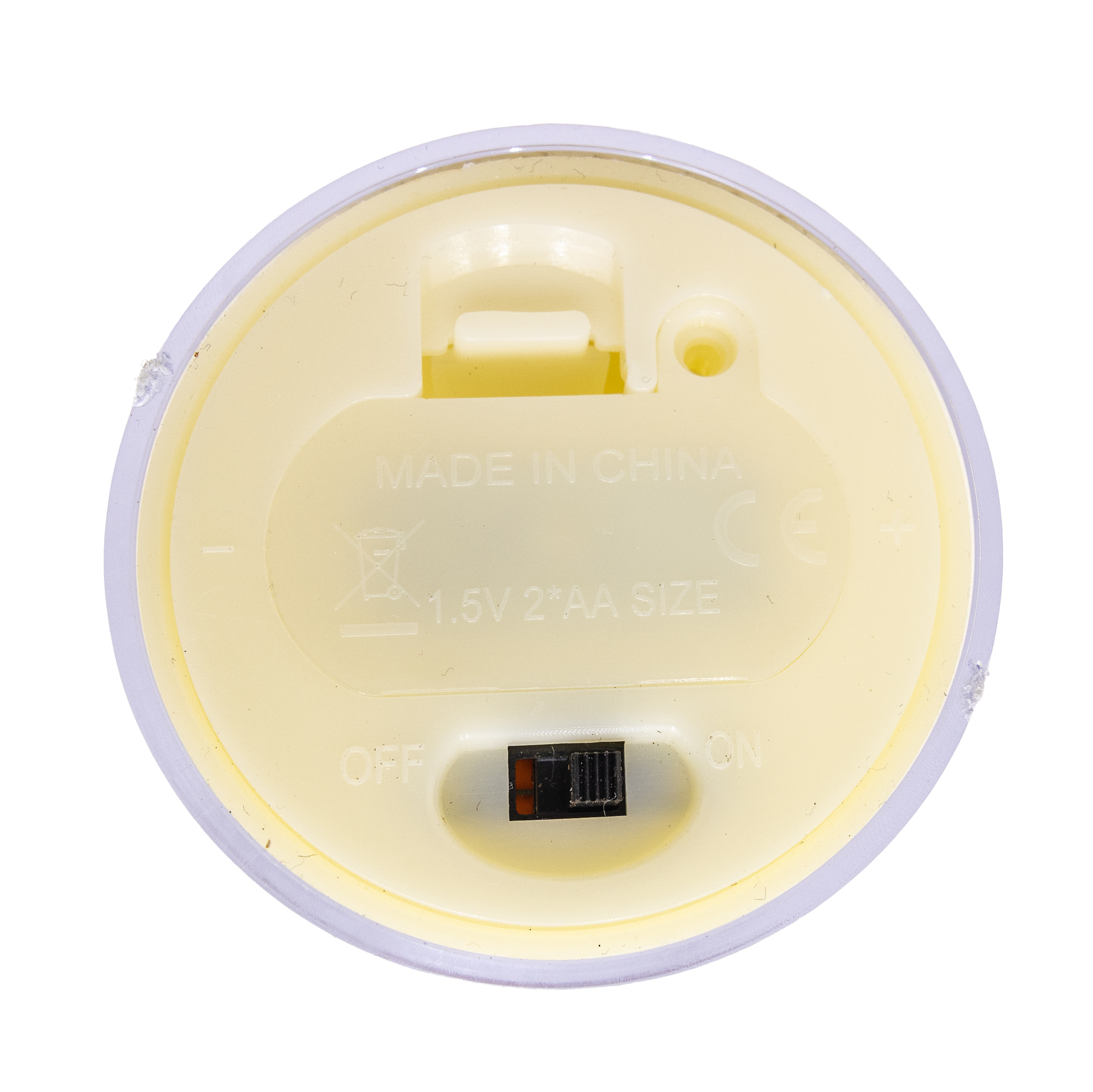 Świeczka LED ozdobna - BIAŁA Z6051 - obrazek 3