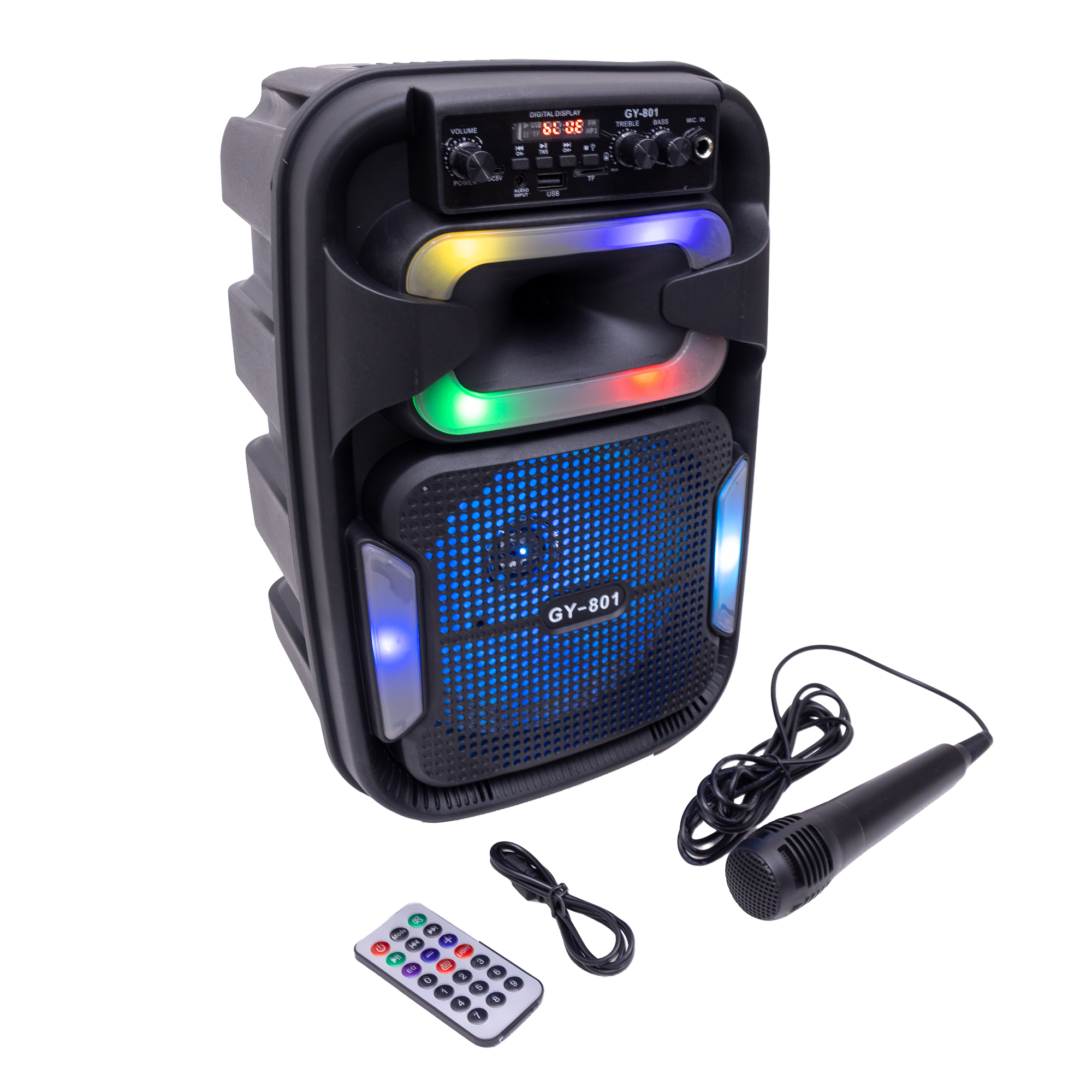 Głośnik Bluetooth Przenośny Bezprzewodowy Karaoke SY4010 - obrazek 2