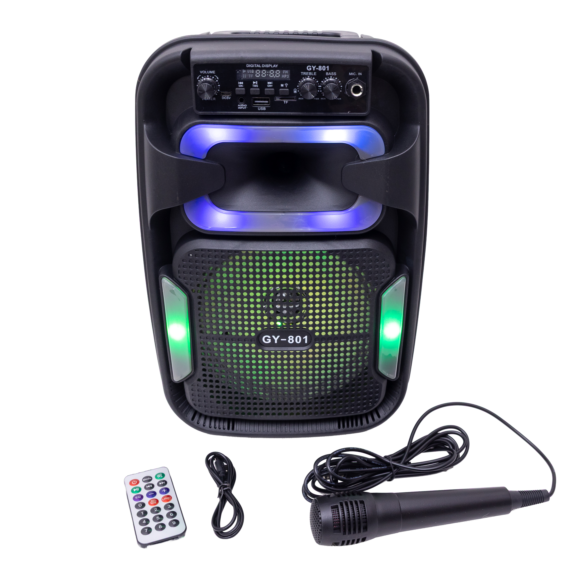 Głośnik Bluetooth Przenośny Bezprzewodowy Karaoke SY4010 - obrazek 3